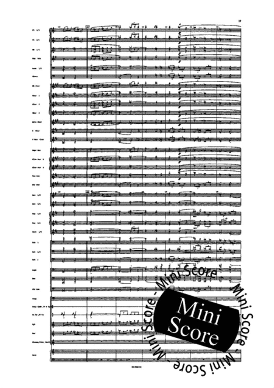 Fifth Symphony Concert Band scores gallery preview page 22