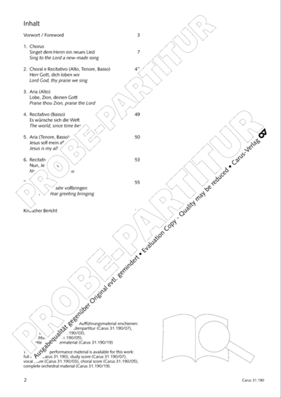 Sing to the Lord a new song (Singet dem Herrn ein neues Lied) ATB scores gallery preview page 3