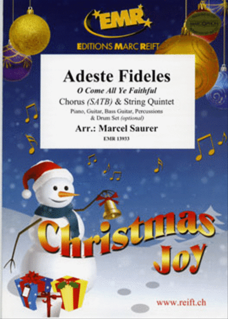 Adeste Fideles Adeste Fideles Choir scores gallery preview page 1