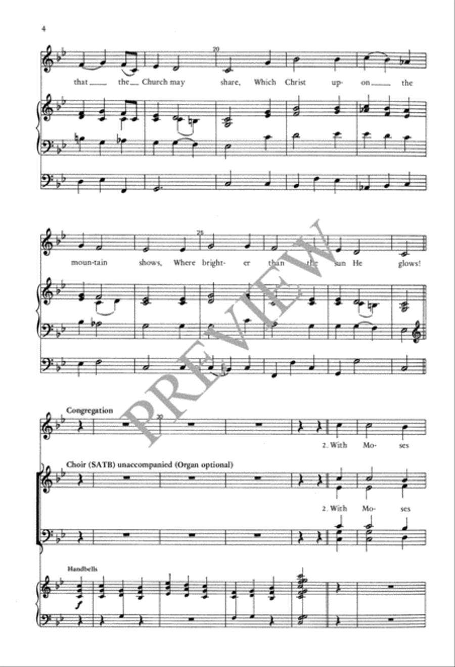 O Wondrous Type! O Vision Fair! 4-Part scores gallery preview page 4