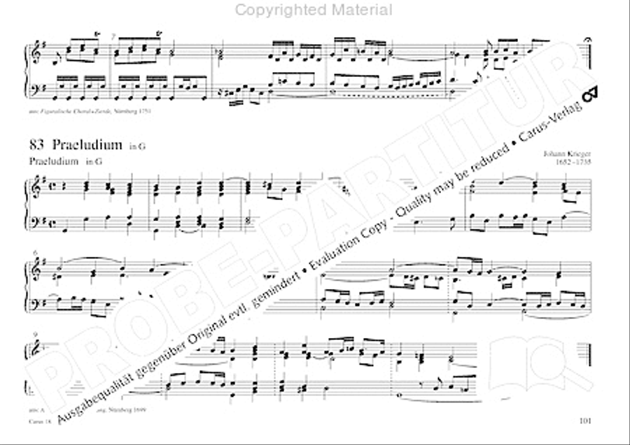 Organo pleno. Orgelstucke zum Ein- und Auszug Organ Solo scores gallery preview page 109