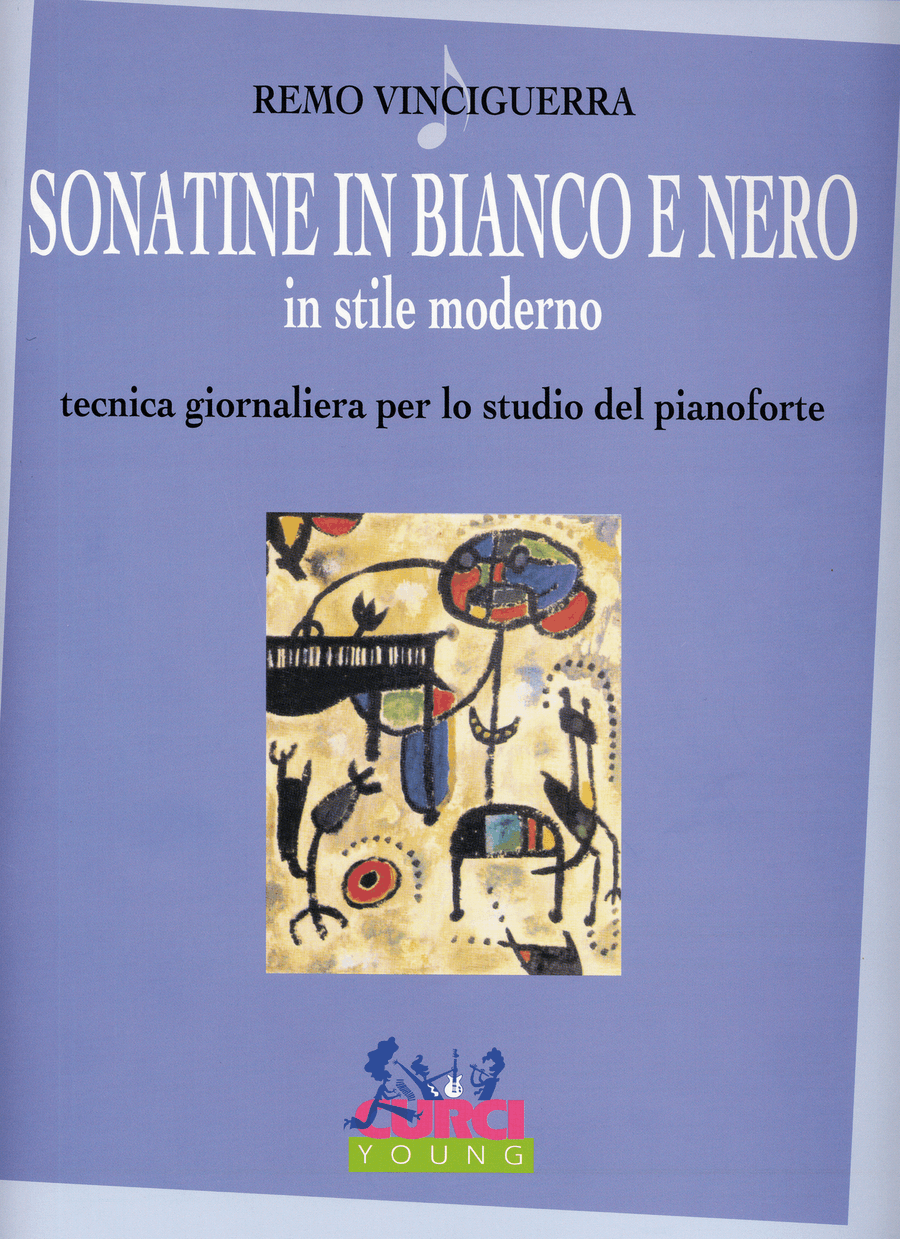 Sonatine in bianco e nero, in stile moderno