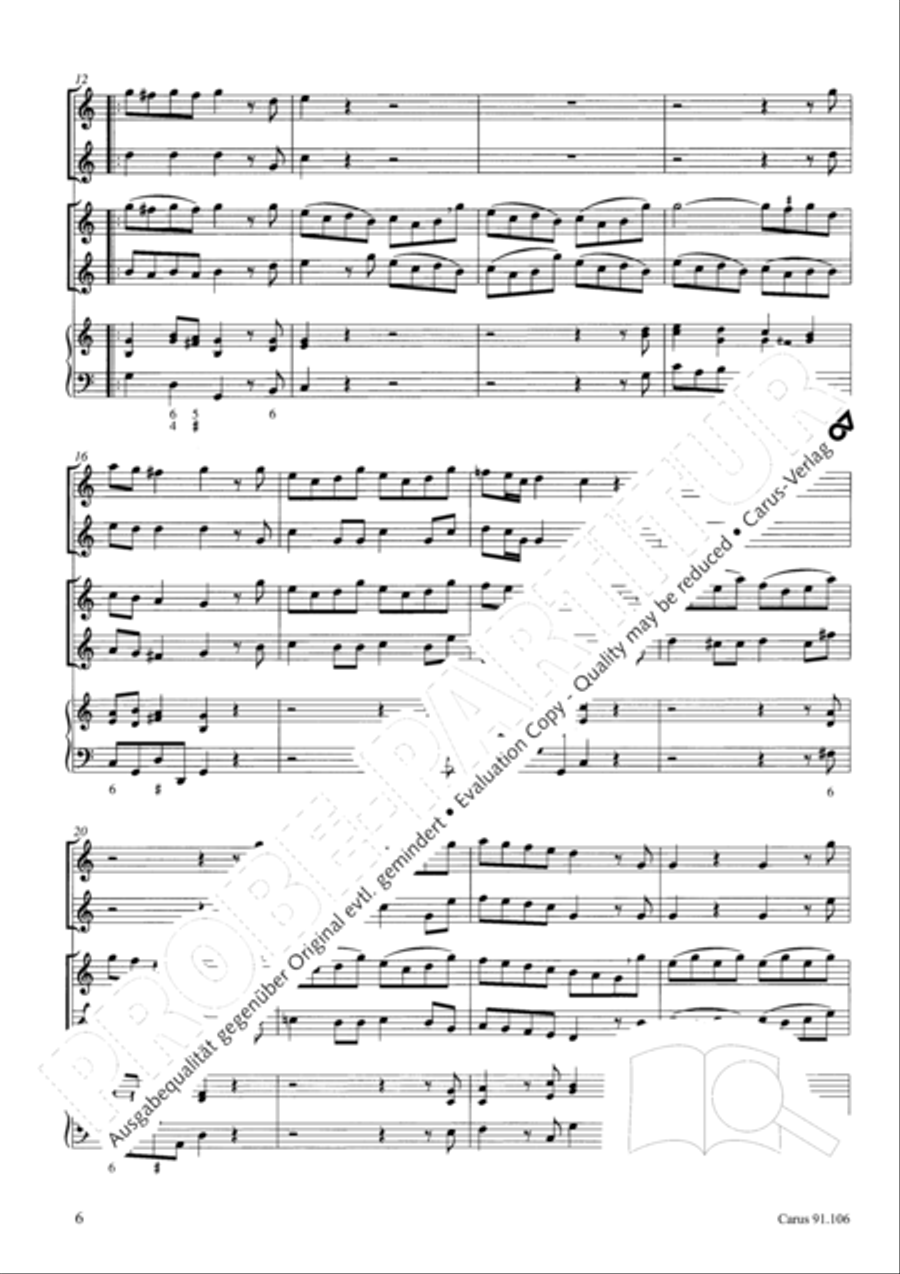 Concerto pastorello 23 + 24 Score scores gallery preview page 7