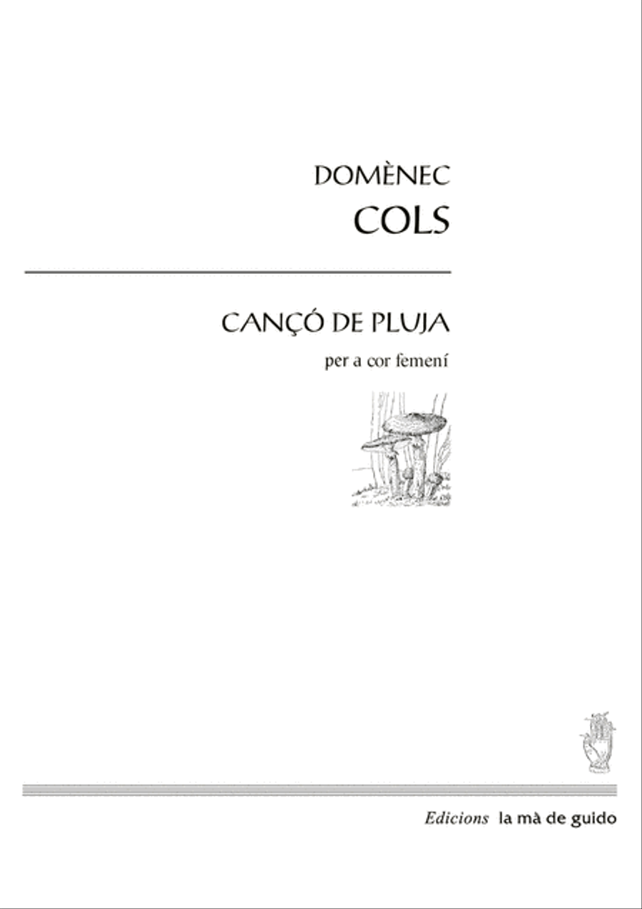 Cançó de pluja SSA scores gallery preview page 1