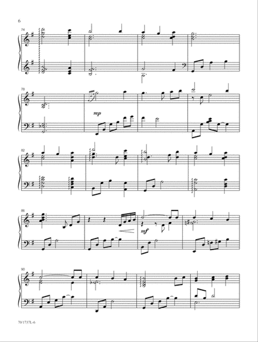 Advent Piano Solo scores gallery preview page 6