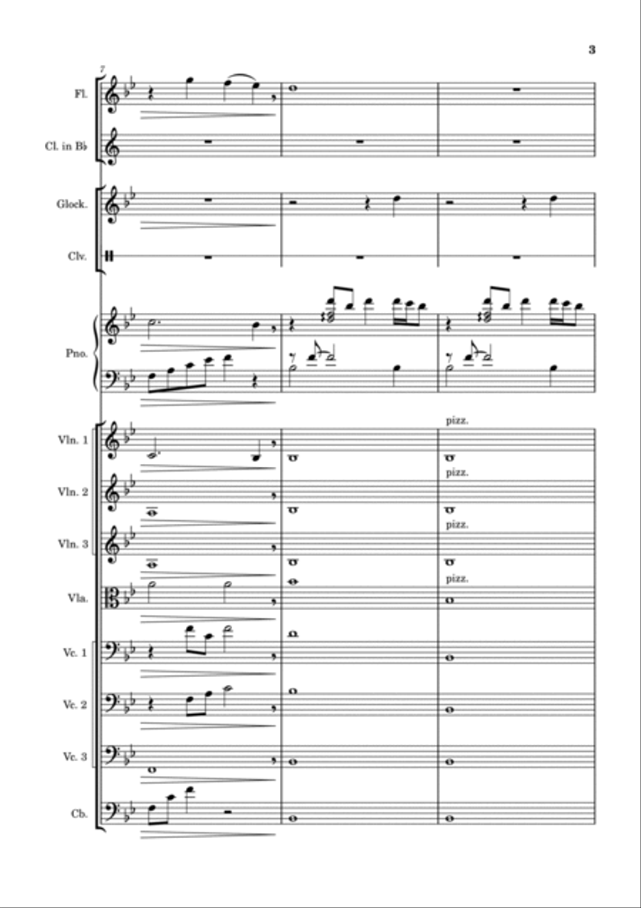 Still, My Soul Be Still String Orchestra scores gallery preview page 3
