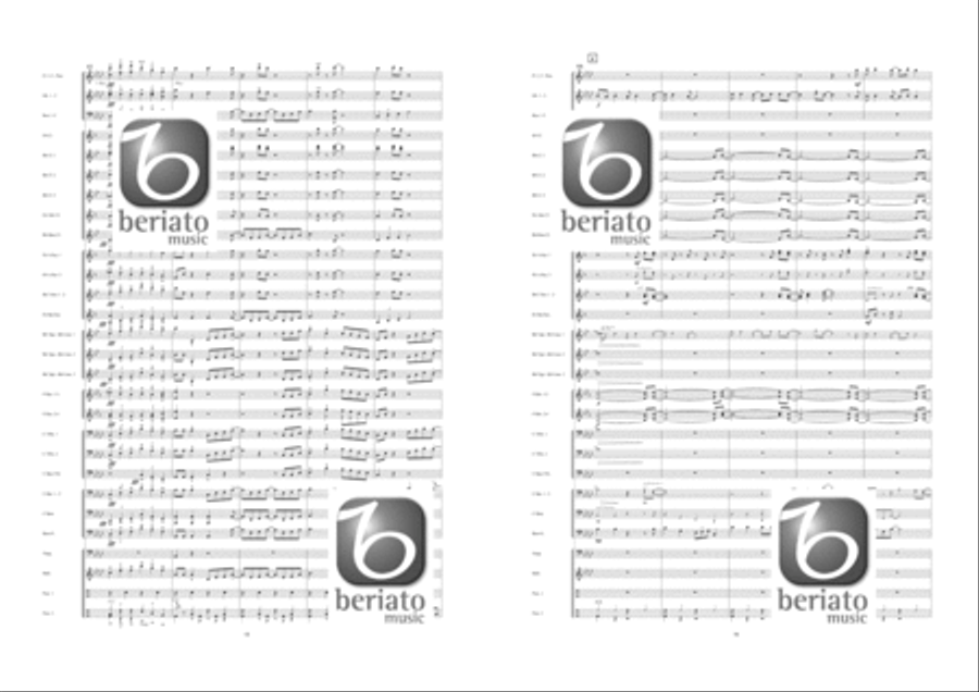 Wake Me Up Before You Go Go Concert Band scores gallery preview page 8