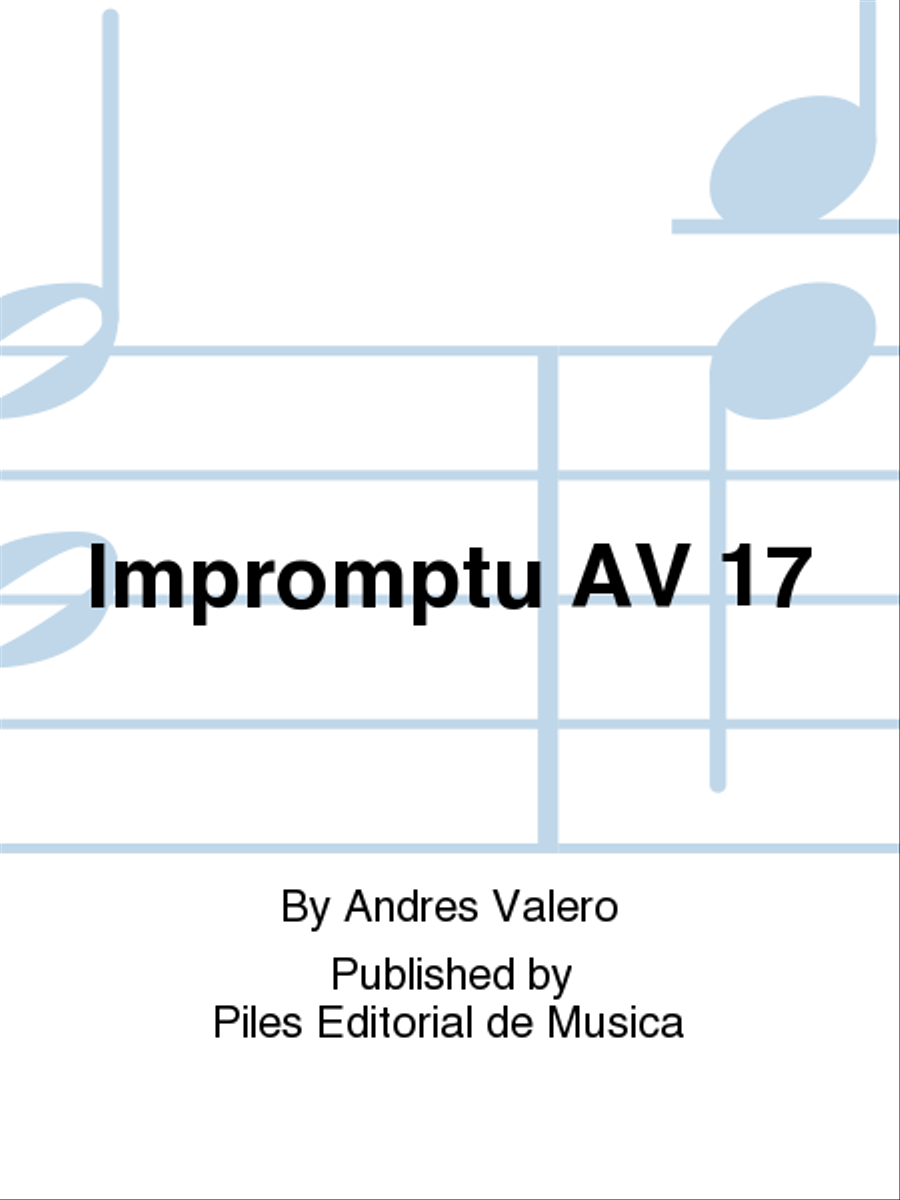 Impromptu AV 17 Tuba scores gallery preview page 1