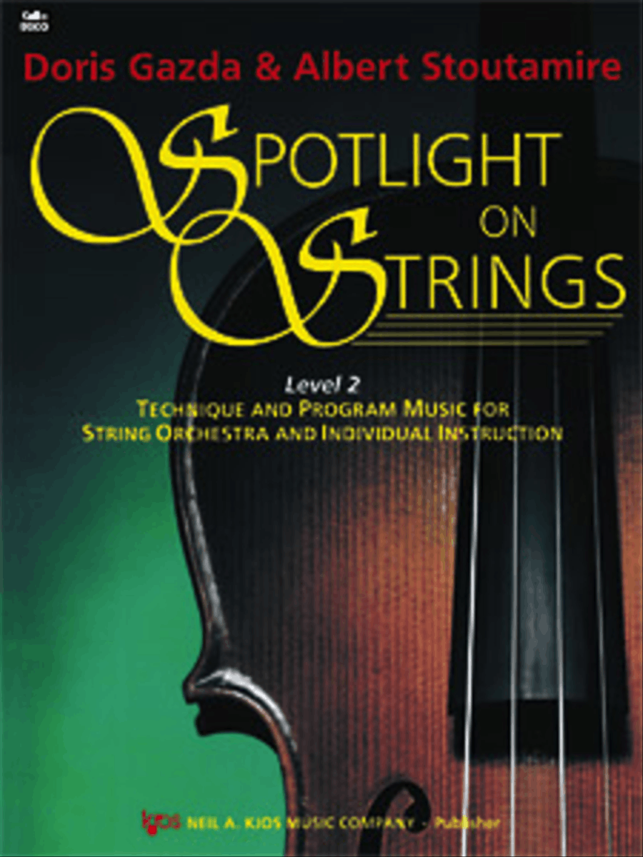 Spotlight on Strings, Book 2 - Cello Orchestra scores gallery preview page 1