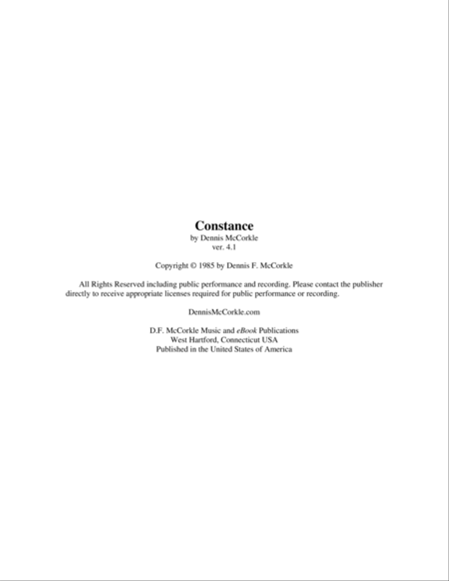 Constance Guitar Solo scores gallery preview page 2