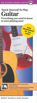 Book cover for Alfred's Teach Yourself to Play Guitar