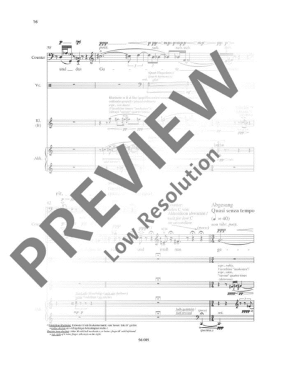 Scorpion Scorpion Bass Clarinet scores gallery preview page 17