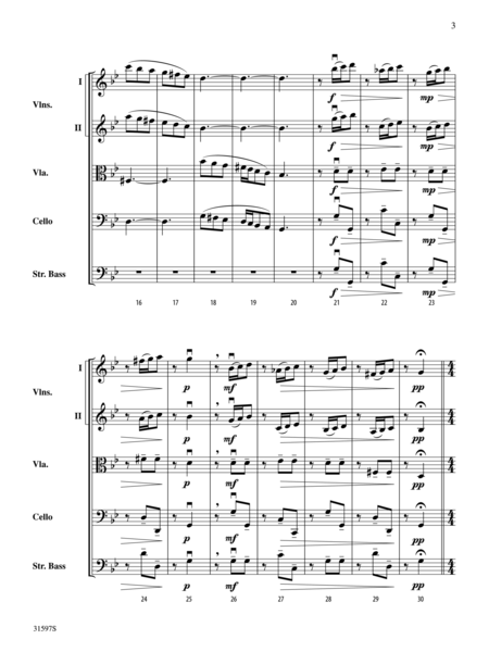 "Summer" from The Four Seasons (score only)