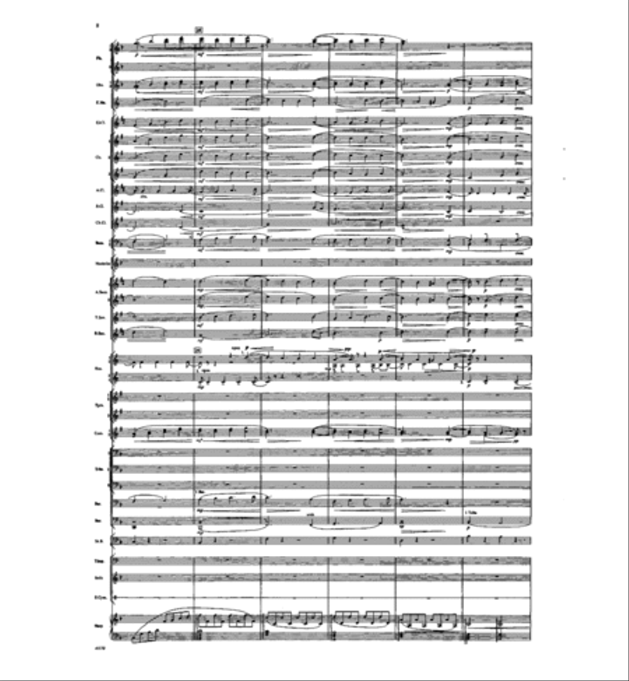 Concertino for Marimba and Winds Concert Band scores gallery preview page 6