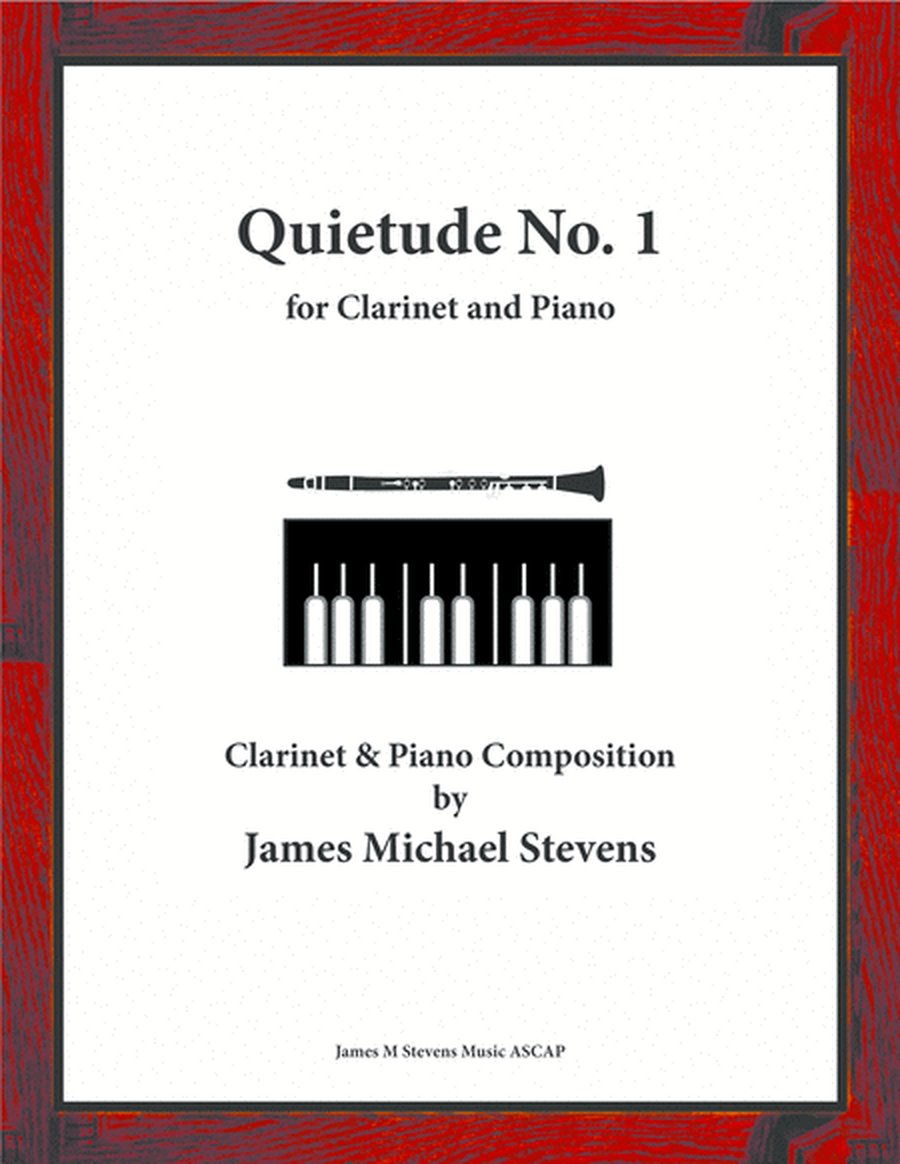 Quietude No. 1 - Clarinet & Piano image number null