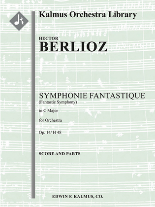 Book cover for Symphonie Fantastique, Op. 14/H 48