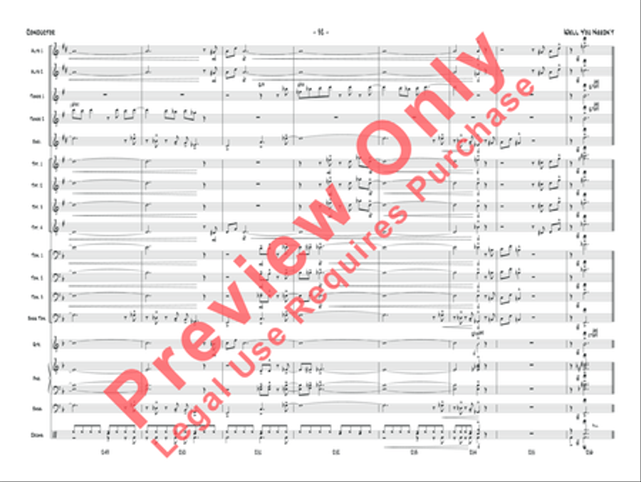 Well You Needn't Jazz Ensemble scores gallery preview page 33