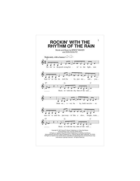 Rockin' With The Rhythm Of The Rain