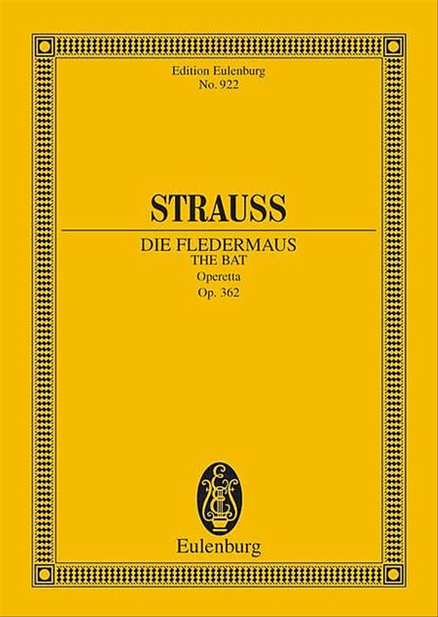 Die Fledermaus Choir scores gallery preview page 1