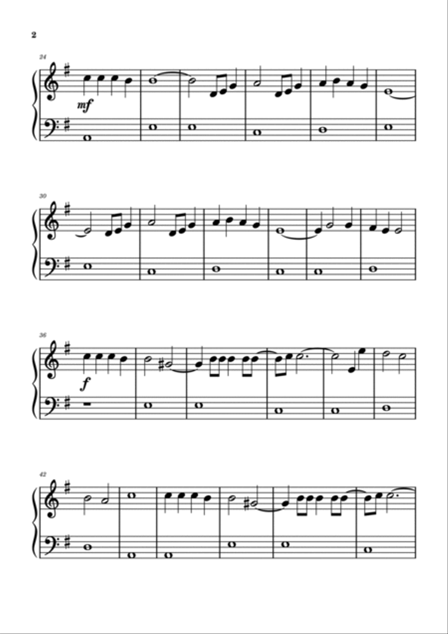 Legends Never Die Easy Piano scores gallery preview page 2