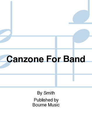 Canzone For Band