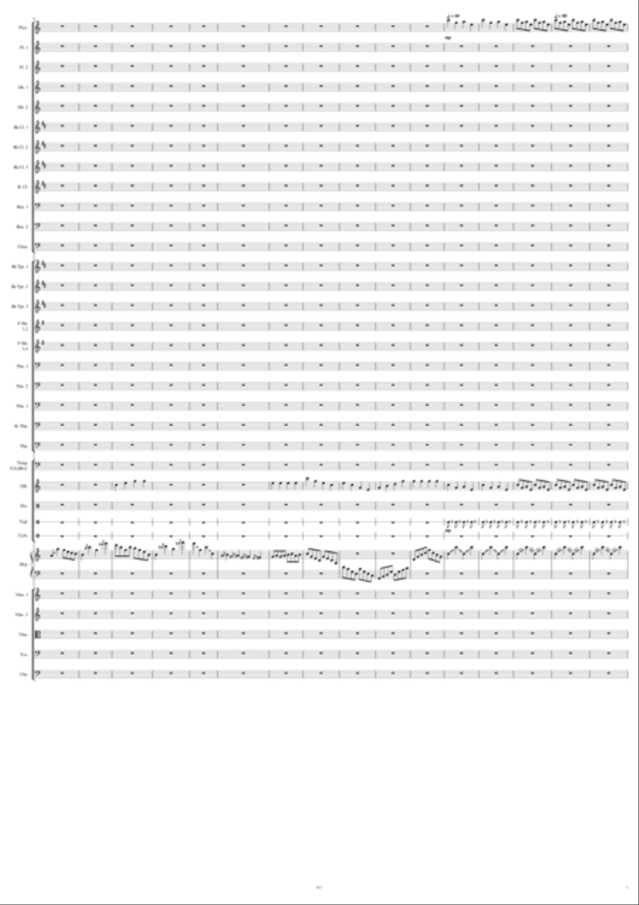 The Asteroid Belt The Asteroid Belt Full Orchestra scores gallery preview page 5