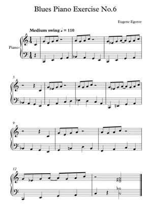 Blues Piano Exercise No.6
