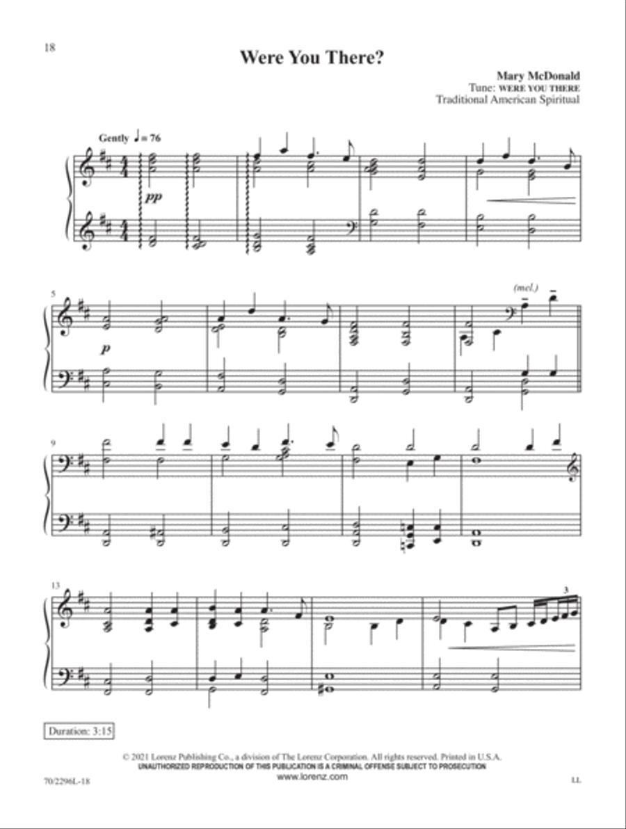Meditations on Grace Meditations on Grace Piano Solo scores gallery preview page 5