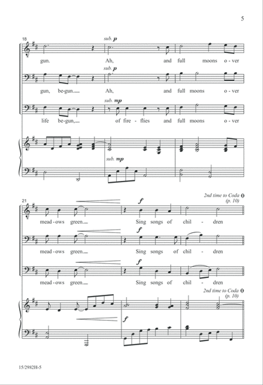 Come in from the Firefly Darkness 3-Part scores gallery preview page 5