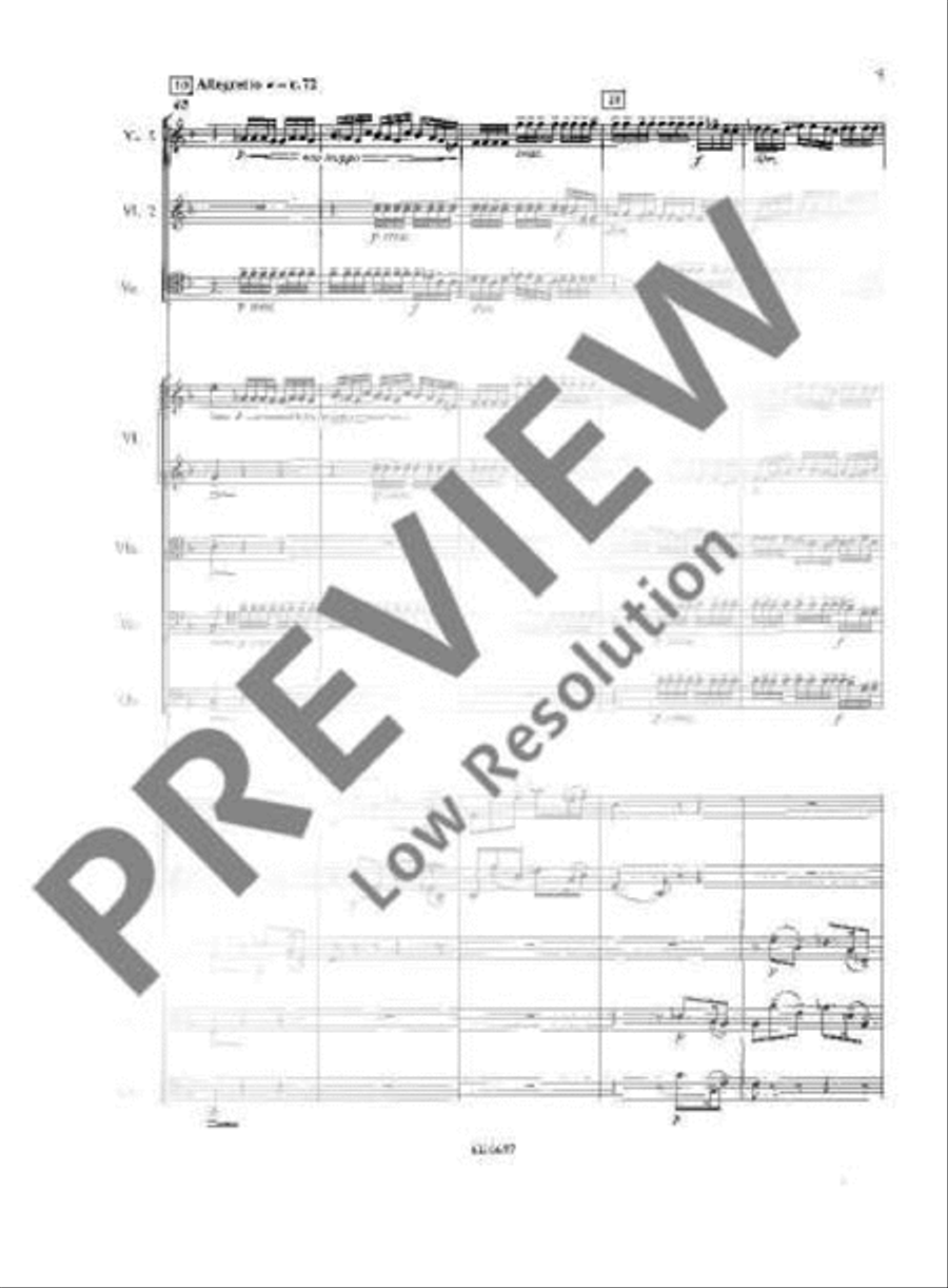 Fantasia Concertante on a Theme of Corelli String Orchestra scores gallery preview page 20