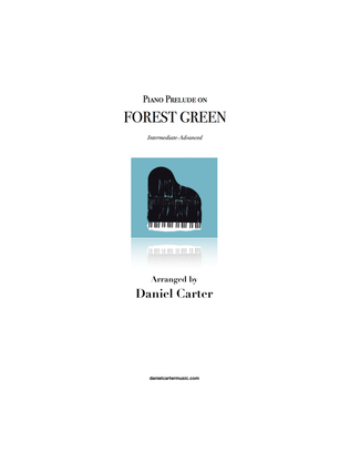 Book cover for Prelude on FOREST GREEN—Intermediate-Advanced Piano Solo