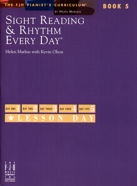 Sight Reading and Rhythm Every Day, Book 5