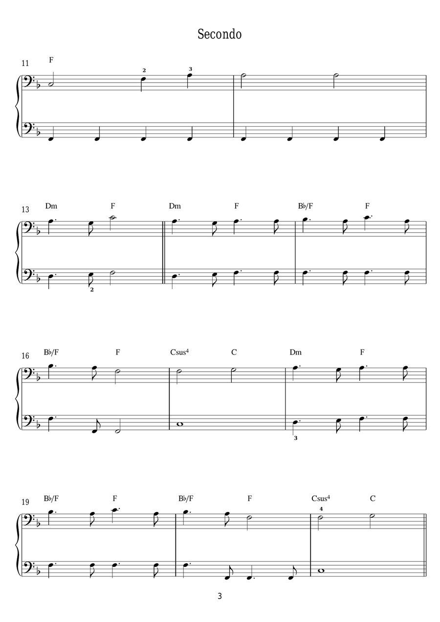 Hold Back The River Hold Back The River Piano Duet scores gallery preview page 3