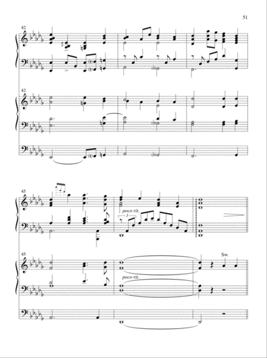 Glory and Honor, Praise and Adoration! Organ scores gallery preview page 30