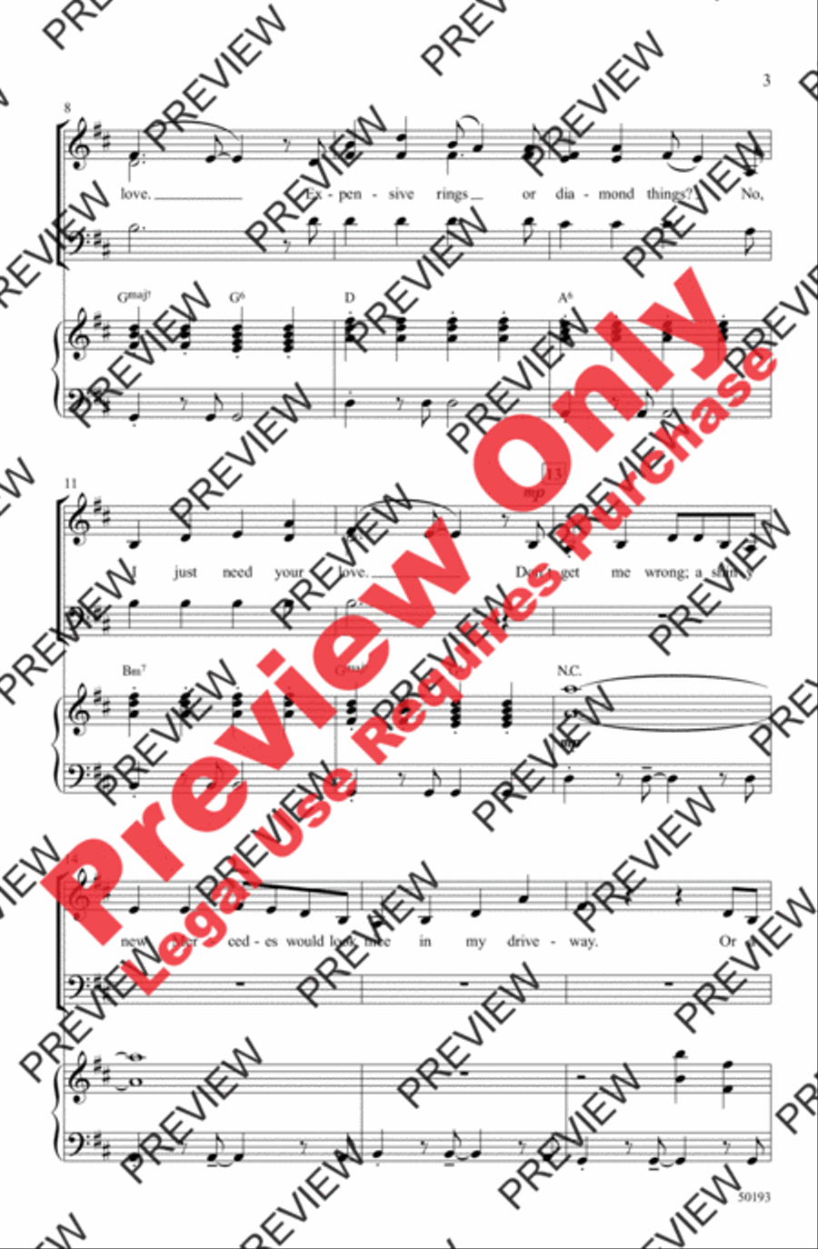 Ribbons and Bows 3-Part scores gallery preview page 3