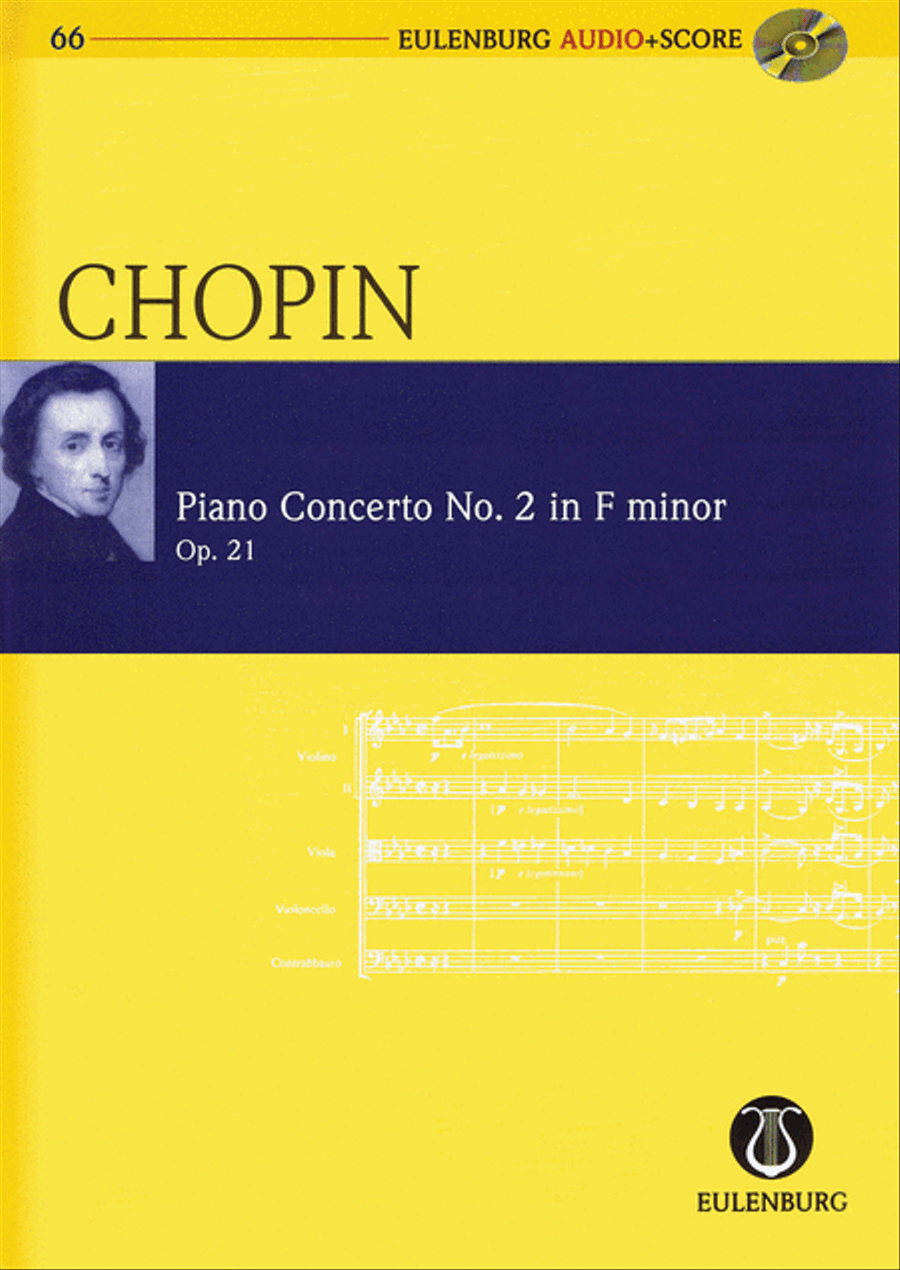 Chopin – Piano Concerto No. 2 in F-minor, Op. 21 Orchestra scores gallery preview page 1