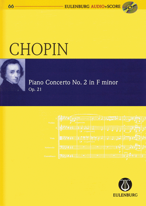 Book cover for Chopin – Piano Concerto No. 2 in F-minor, Op. 21