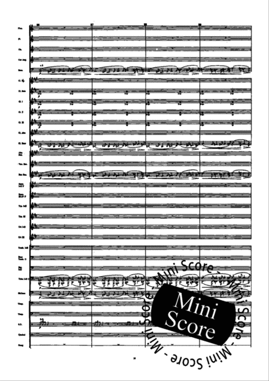 Mars, The Bringer Of War Concert Band scores gallery preview page 20