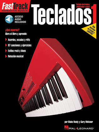 Book cover for FastTrack Keyboard Method – Spanish Edition – Book 1