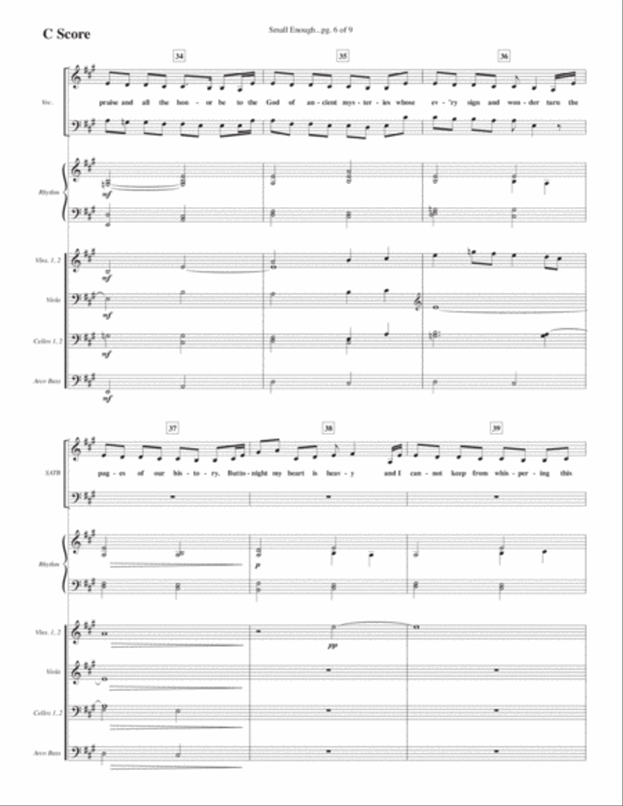 Small Enough Small Ensemble scores gallery preview page 6