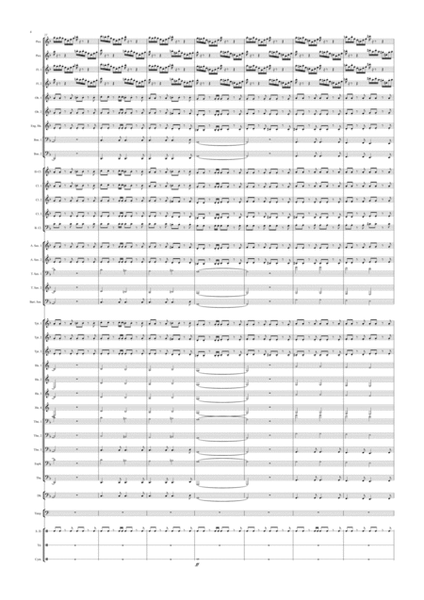 "Toccata" from Organ Symphony No. 5 arranged for Concert Band image number null