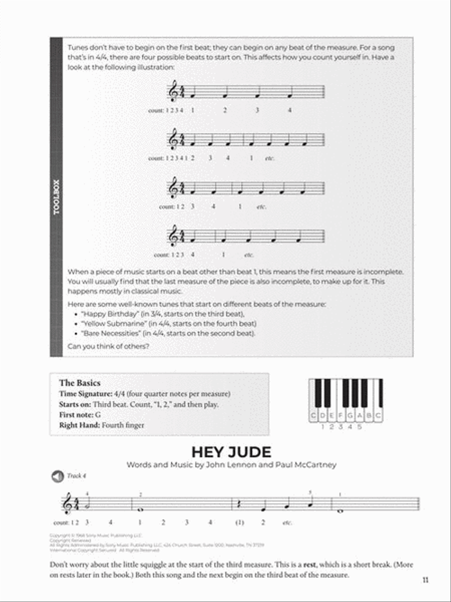 Do-It-Yourself Piano Piano Method scores gallery preview page 13