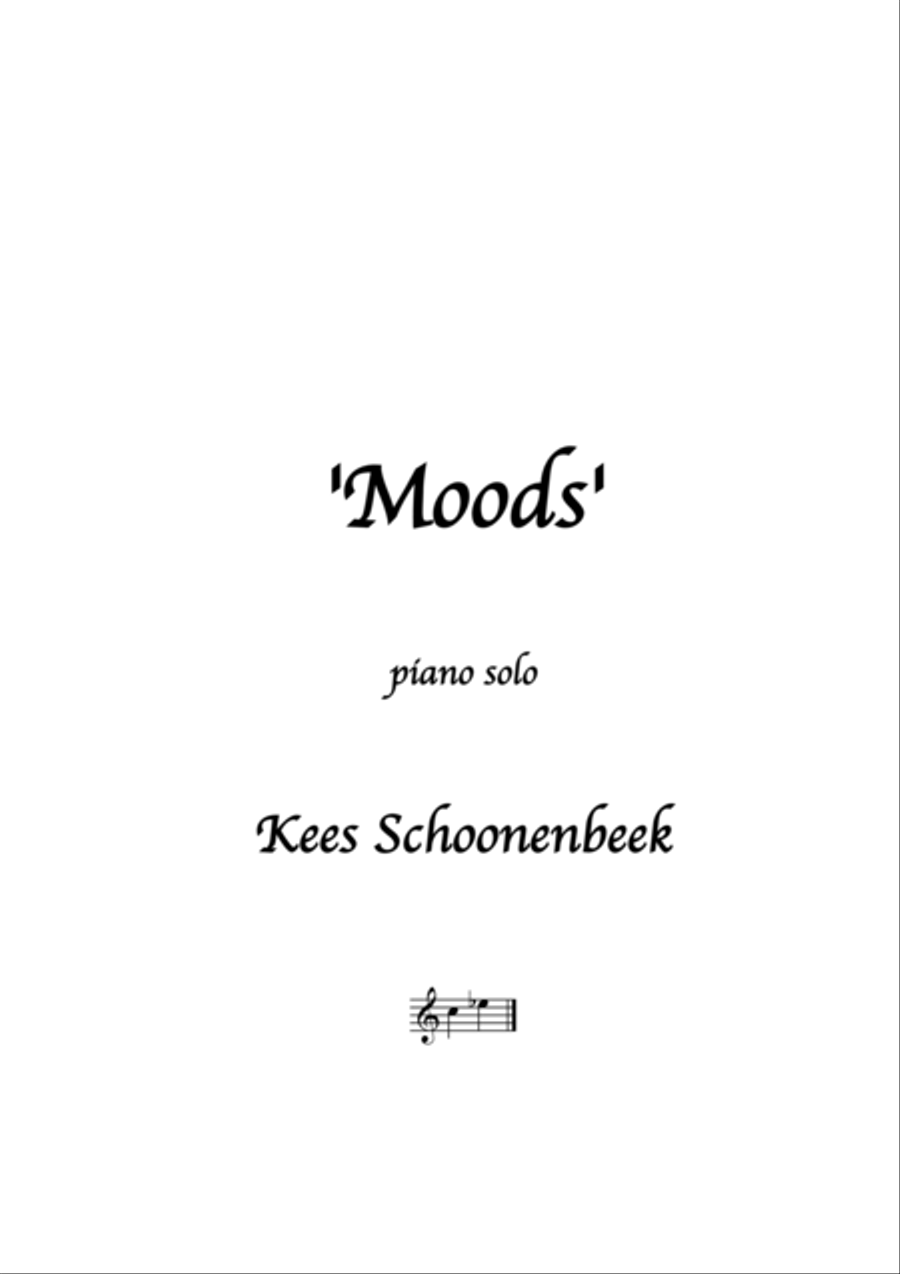 Moods Piano Solo scores gallery preview page 1
