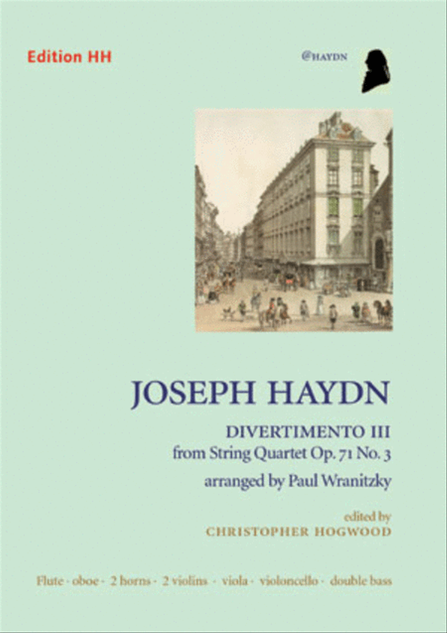Divertimento III Divertimento III Chamber Orchestra scores gallery preview page 1