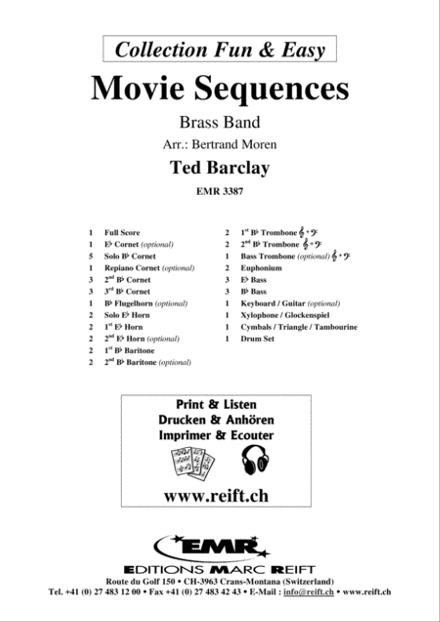 Movie Sequences Brass Band scores gallery preview page 2