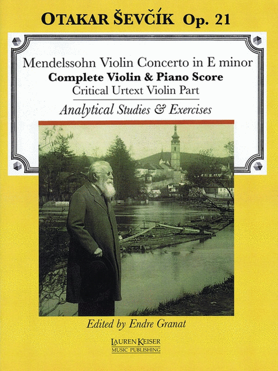 Mendelssohn/Sevcik Concerto E Min Violin/Piano