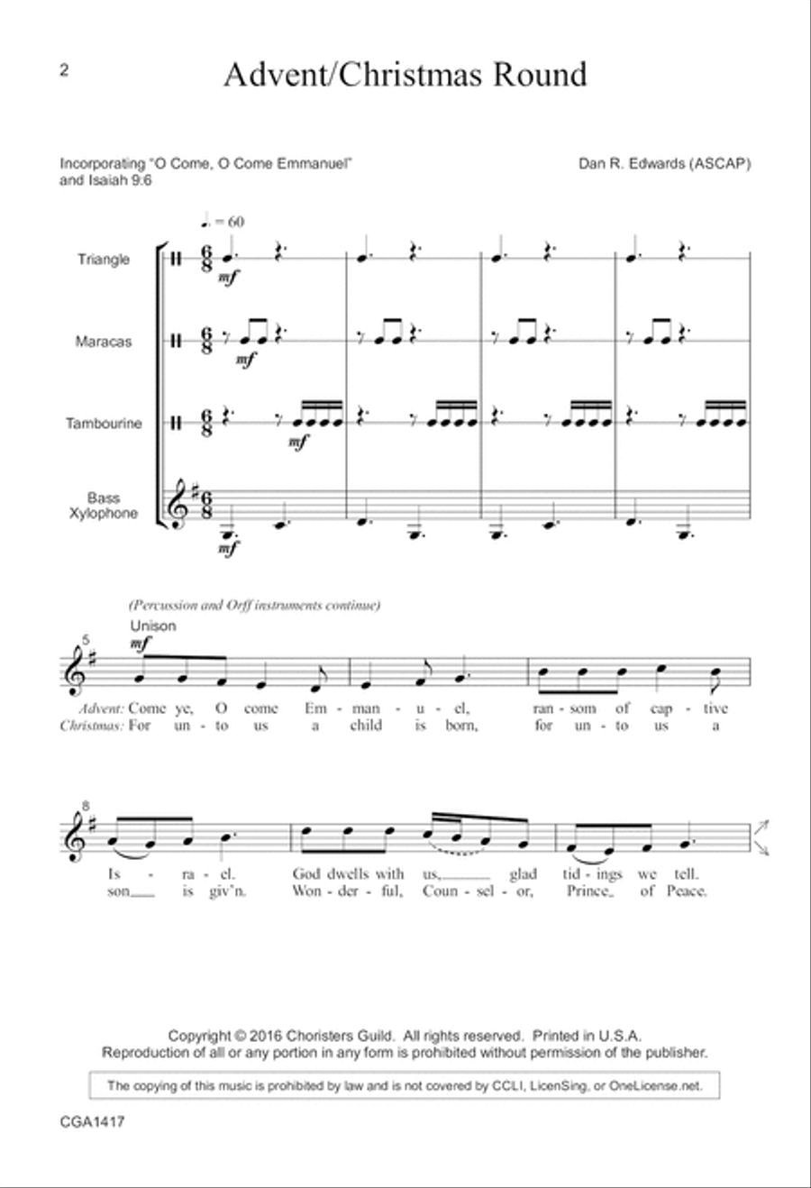 Seasonal Antiphons Choir scores gallery preview page 2