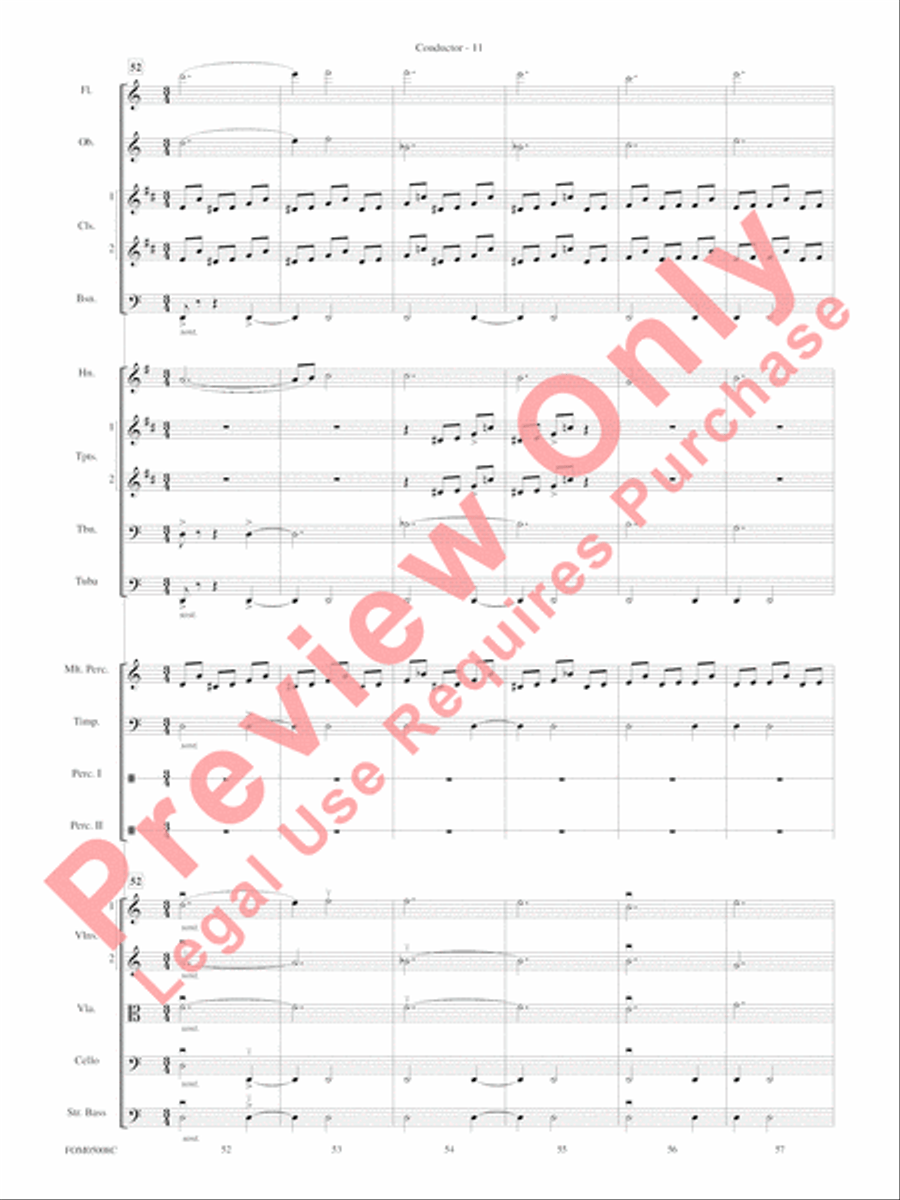 Battle of the Heroes (from Star Wars: Episode III Revenge of the Sith) Full Orchestra scores gallery preview page 14