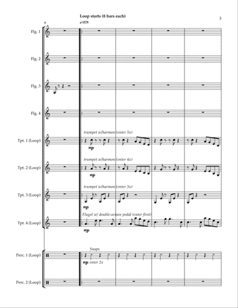 Senorita Trumpet Solo scores gallery preview page 3