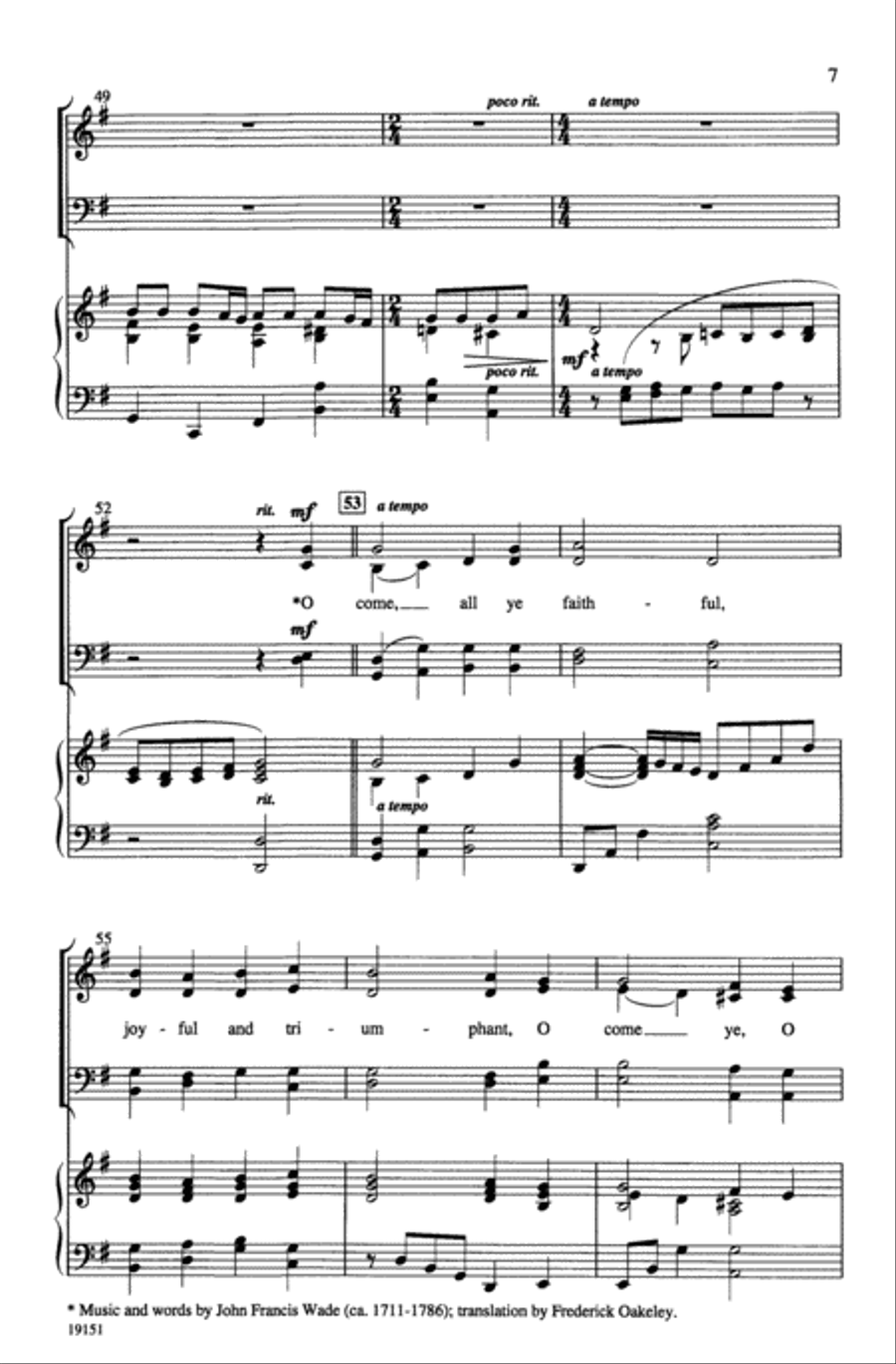 Sing Joy! Choir scores gallery preview page 6